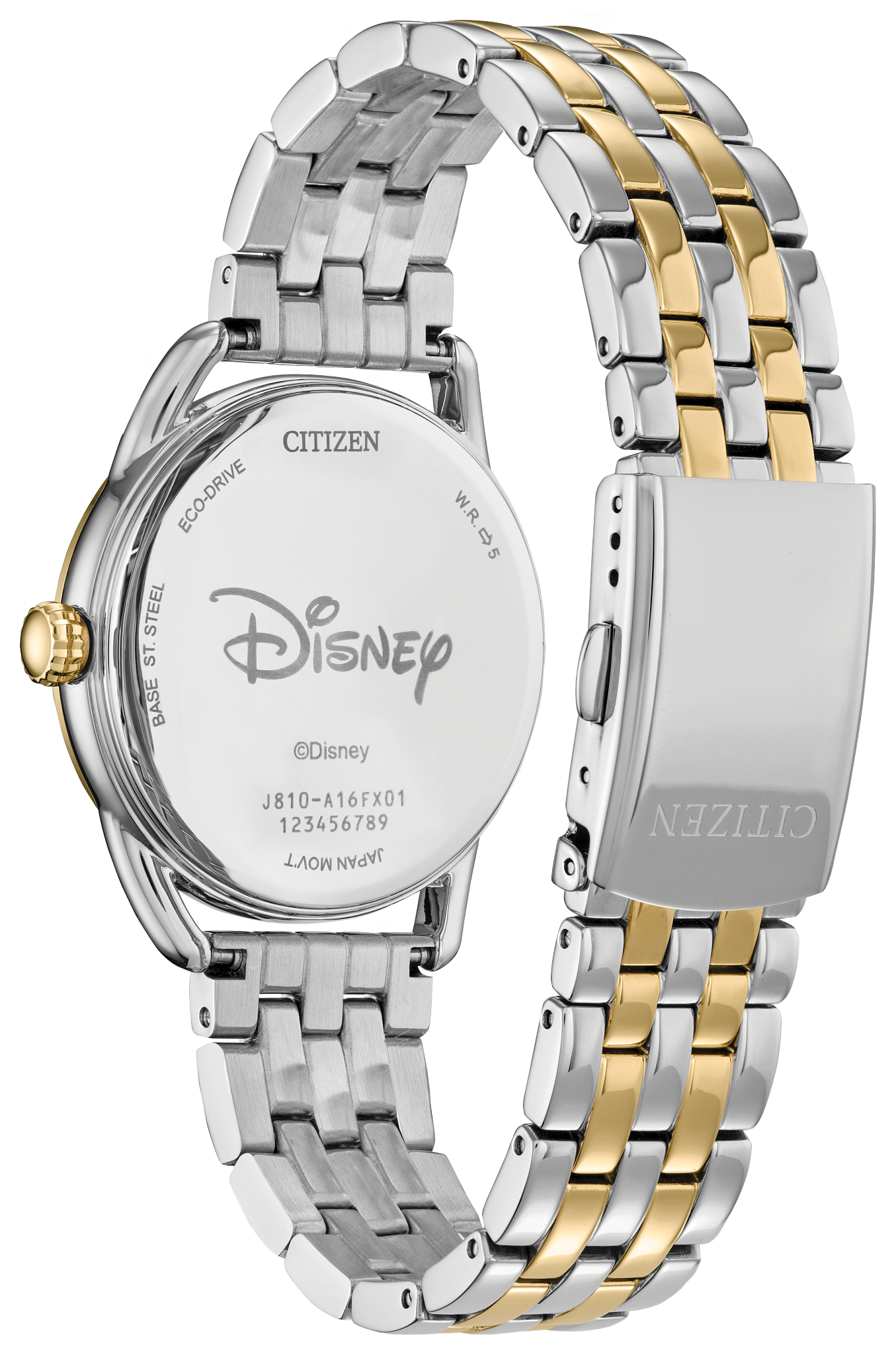 Empowered Minnie Mouse White Dial Stainless Steel Bracelet FE6084-70W |  CITIZEN